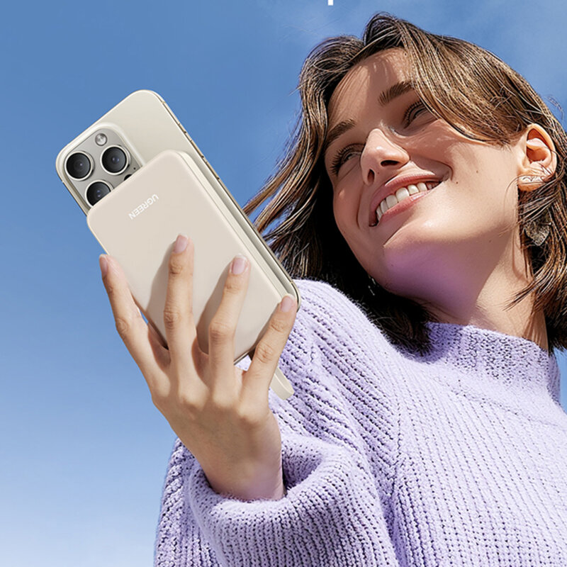 Baterie externa telefon 20000mAh Ugreen, 22.5W, 45762, gri