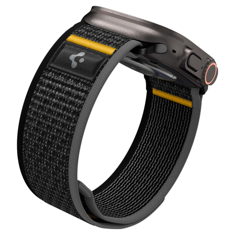 Curea Apple Watch 10 46mm Spigen Athlex Air, negru