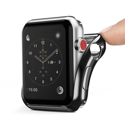 Husa Apple Watch 3 38mm Dux Ducis Silicon - Negru