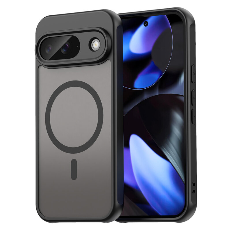 Husa Google Pixel 9 Techsuit HaloFrost II MagSafe, negru