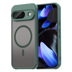 Husa Google Pixel 9 Techsuit HaloFrost II MagSafe, verde