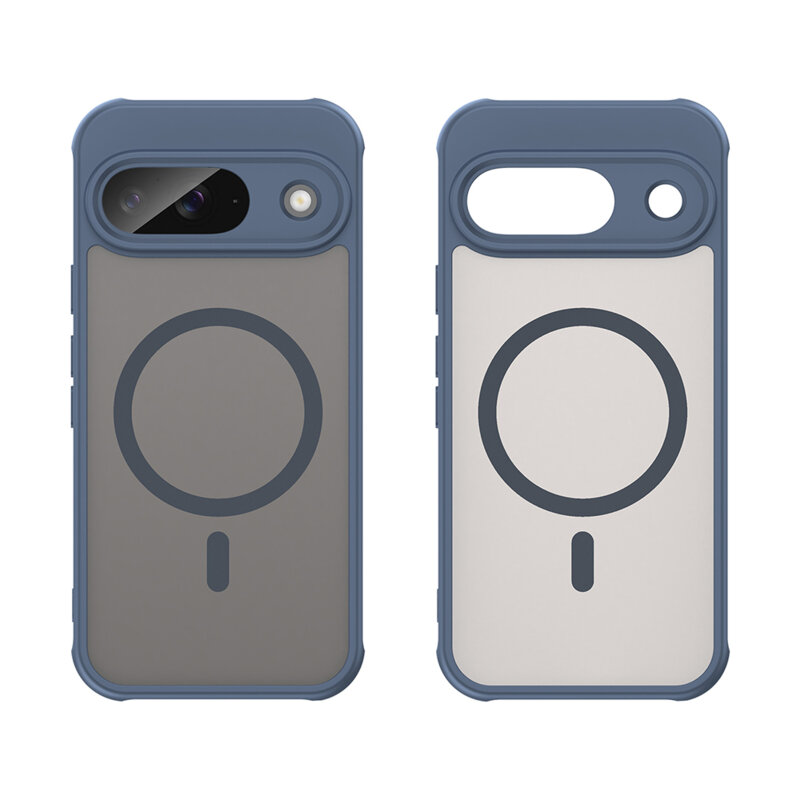 Husa Google Pixel 9 Techsuit HaloFrost II MagSafe, bleumarin