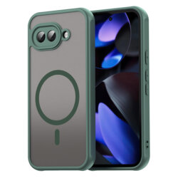 Husa Google Pixel 9a Techsuit HaloFrost II MagSafe, verde
