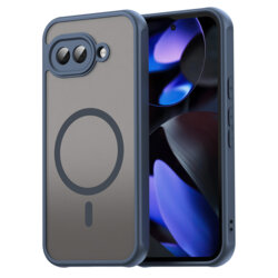 Husa Google Pixel 9a Techsuit HaloFrost II MagSafe, bleumarin
