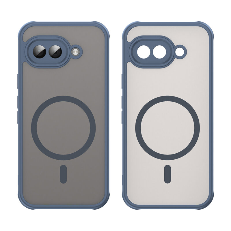 Husa Google Pixel 9a Techsuit HaloFrost II MagSafe, bleumarin