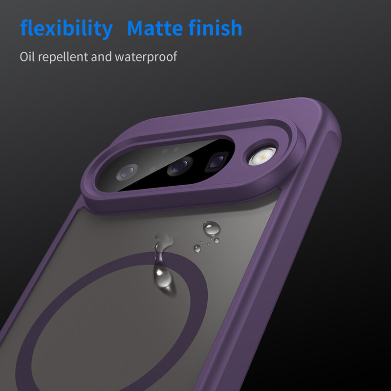 Husa Google Pixel 10 Techsuit HaloFrost II MagSafe, mov