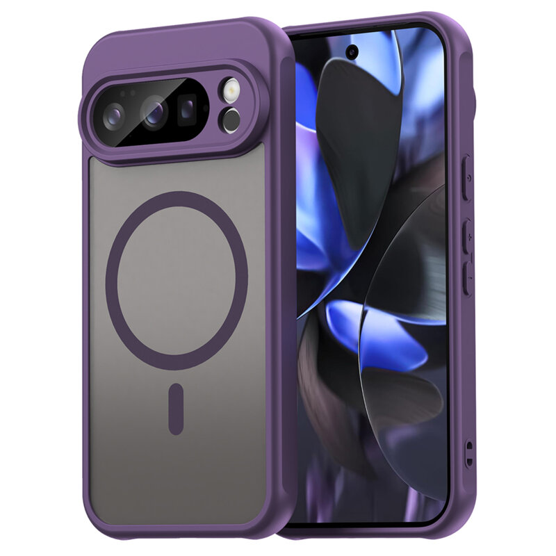 Husa Google Pixel 10 Pro Techsuit HaloFrost II MagSafe, mov