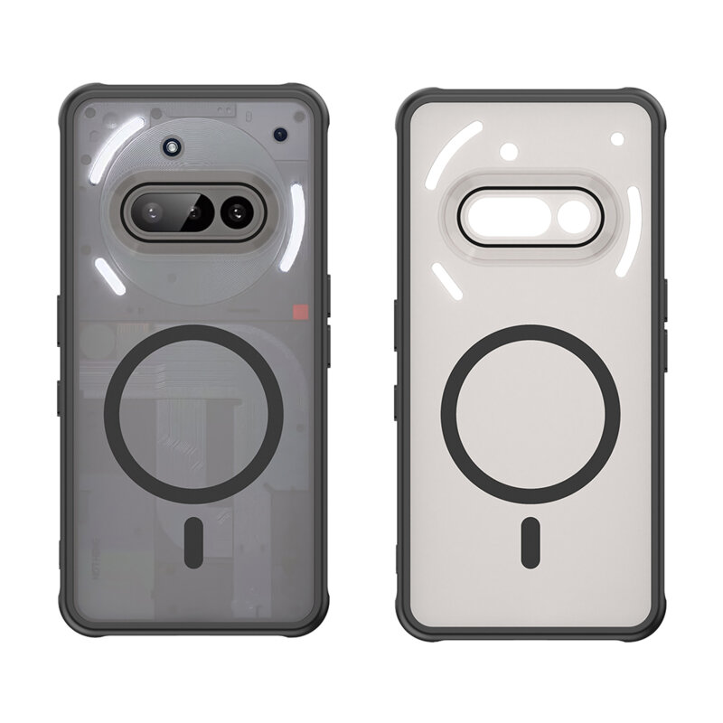 Husa Nothing Phone (3a) Techsuit HaloFrost II MagSafe, negru