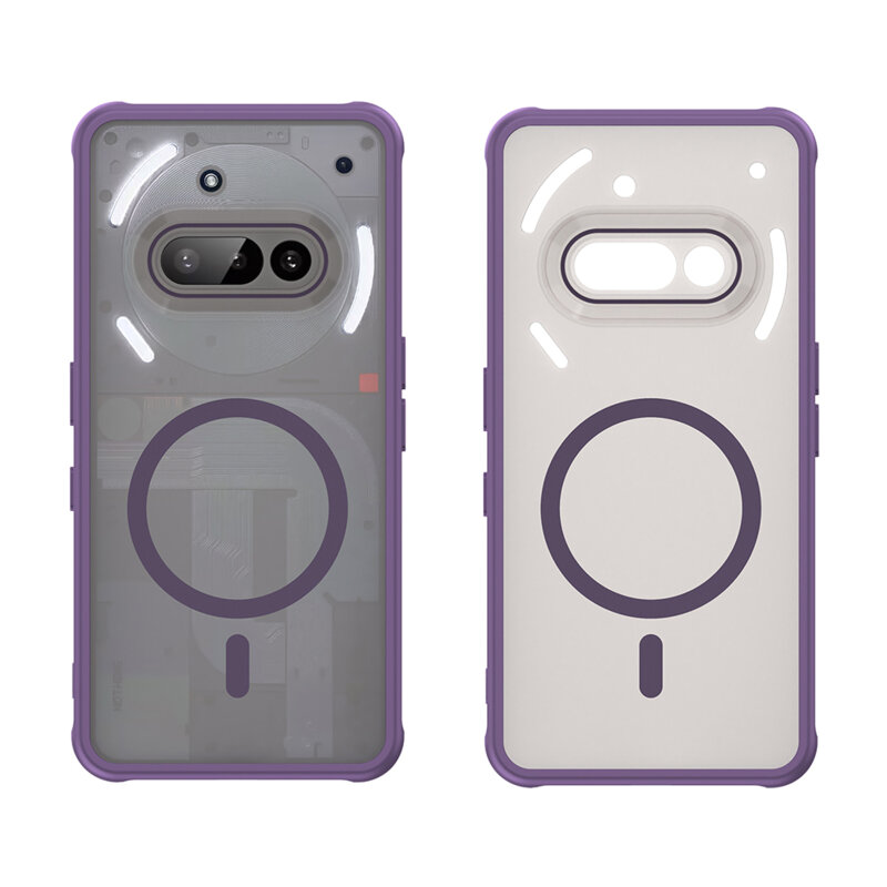 Husa Nothing Phone (3a) Techsuit HaloFrost II MagSafe, mov
