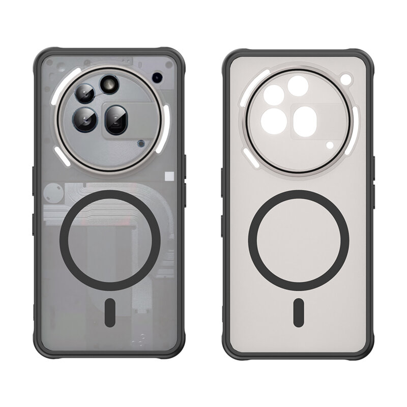 Husa Nothing Phone (3a) Pro Techsuit HaloFrost II MagSafe, negru