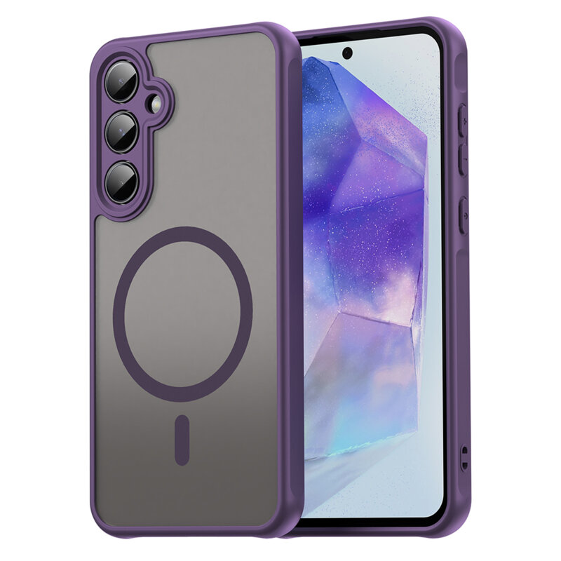 Husa Samsung Galaxy A55 5G Techsuit HaloFrost II MagSafe, mov