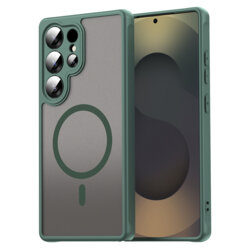 Husa Samsung Galaxy S25 Ultra Techsuit HaloFrost II MagSafe, verde