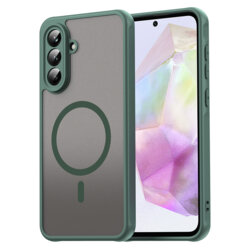 Husa Samsung Galaxy A36 5G Techsuit HaloFrost II MagSafe, verde