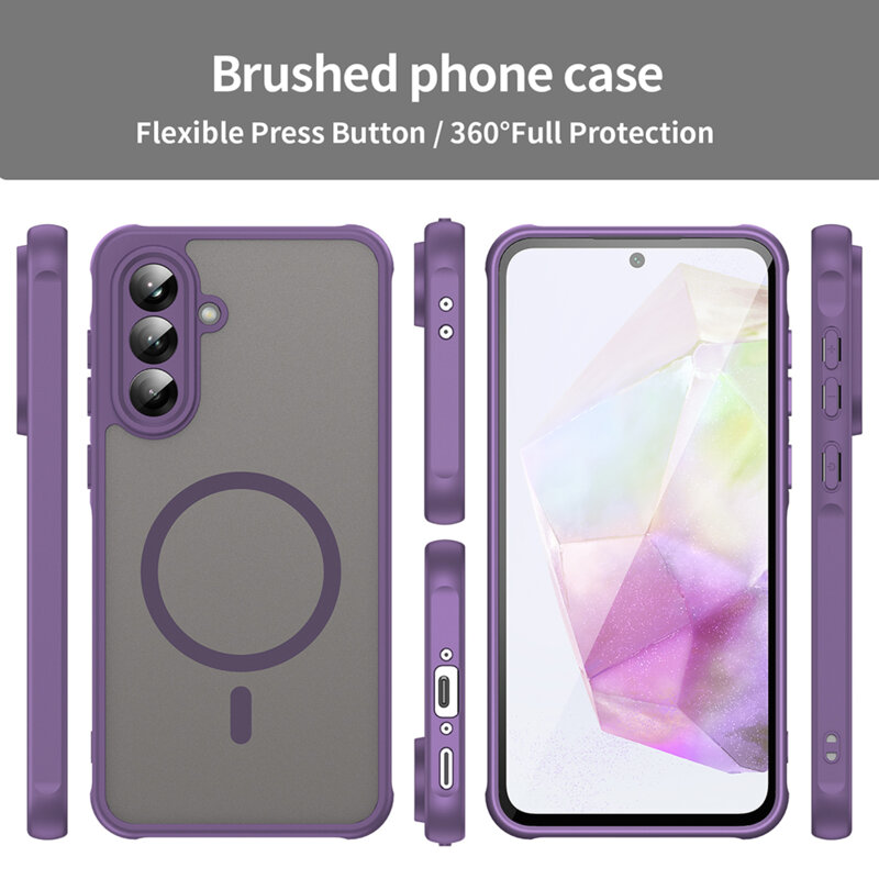 Husa Samsung Galaxy A36 5G Techsuit HaloFrost II MagSafe, mov