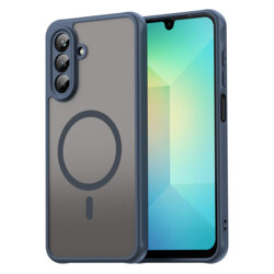 Husa Samsung Galaxy A26 5G Techsuit HaloFrost II MagSafe, bleumarin