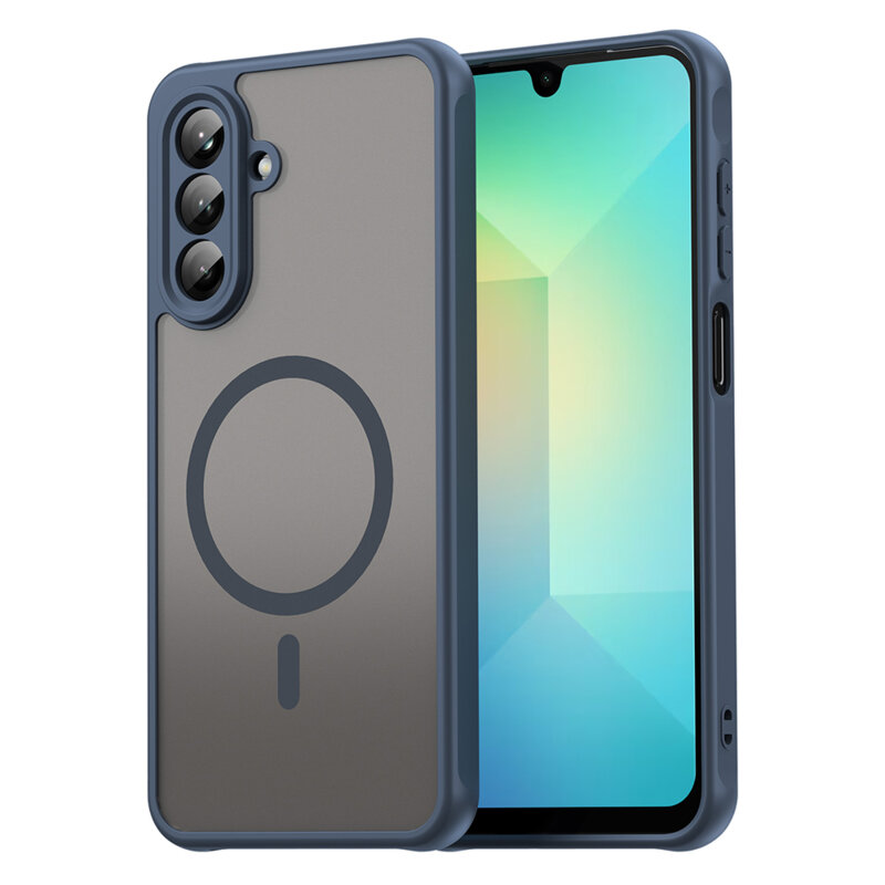 Husa Samsung Galaxy A26 5G Techsuit HaloFrost II MagSafe, bleumarin
