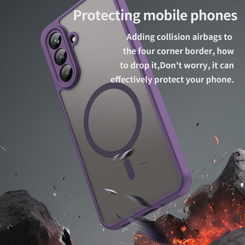 Husa Samsung Galaxy A26 5G Techsuit HaloFrost II MagSafe, mov