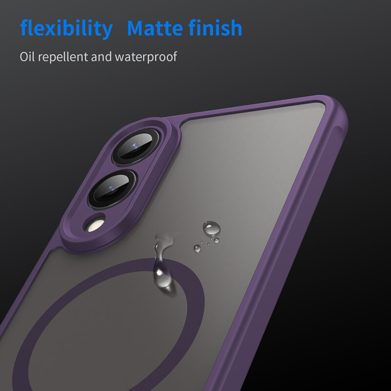 Husa Samsung Galaxy S25 Edge Techsuit HaloFrost II MagSafe, mov