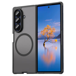 Husa Samsung Galaxy Z Fold7 Techsuit HaloFrost II MagSafe, negru