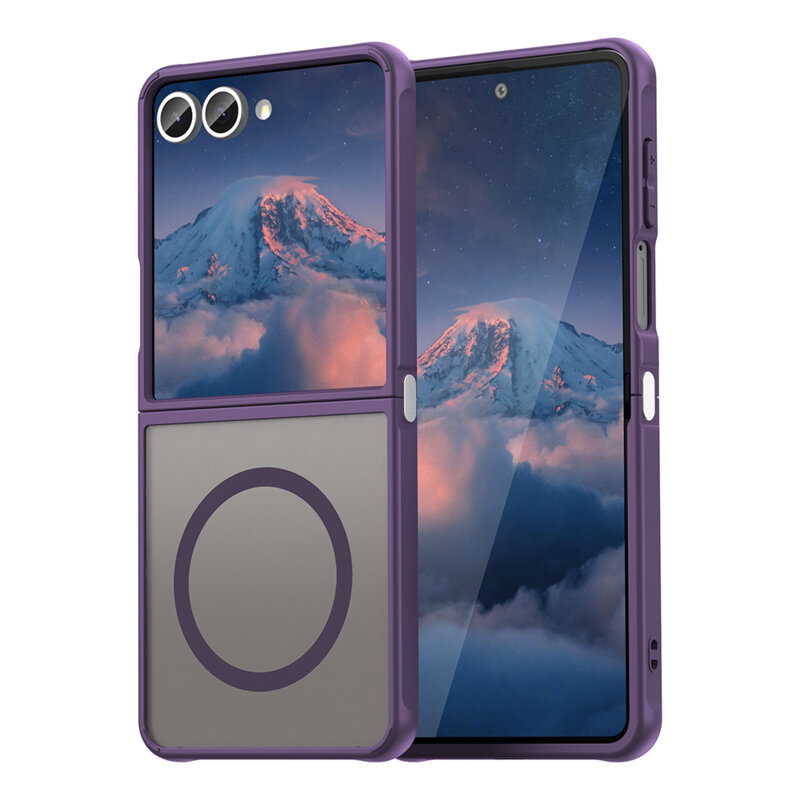 Husa Samsung Galaxy Z Flip7 Techsuit HaloFrost II MagSafe, mov