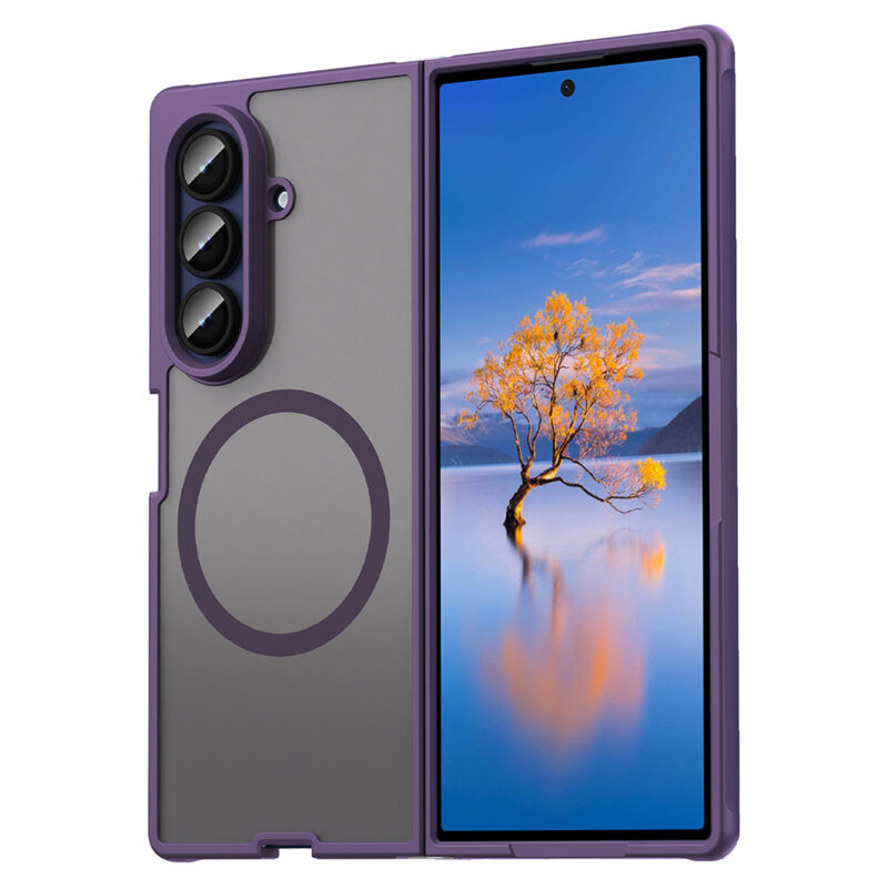 Husa Samsung Galaxy Z Fold7 Techsuit HaloFrost II MagSafe, mov