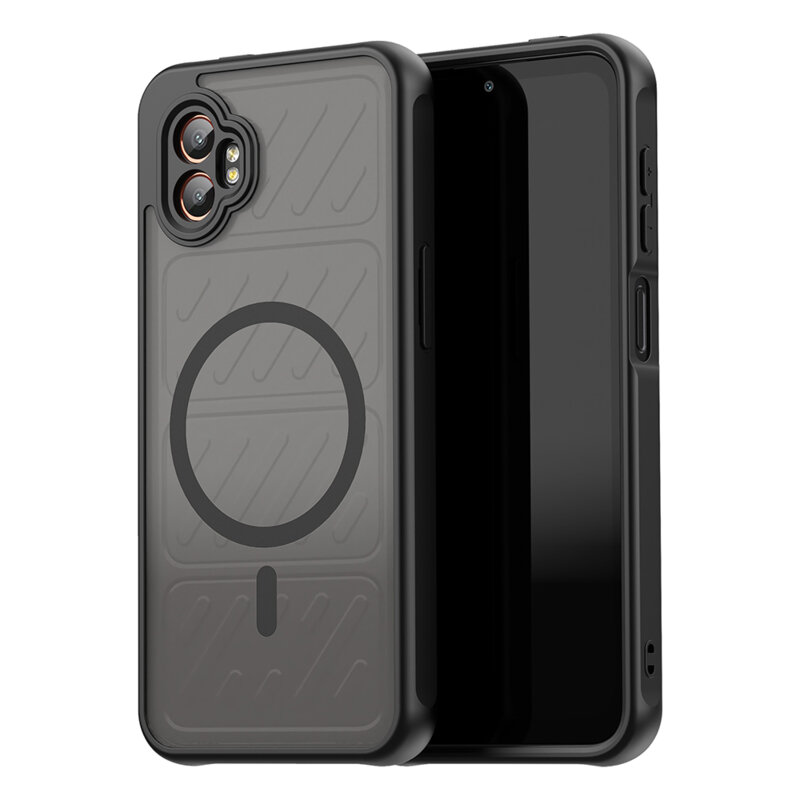Husa Samsung Galaxy Xcover7 Pro Techsuit HaloFrost II MagSafe, negru