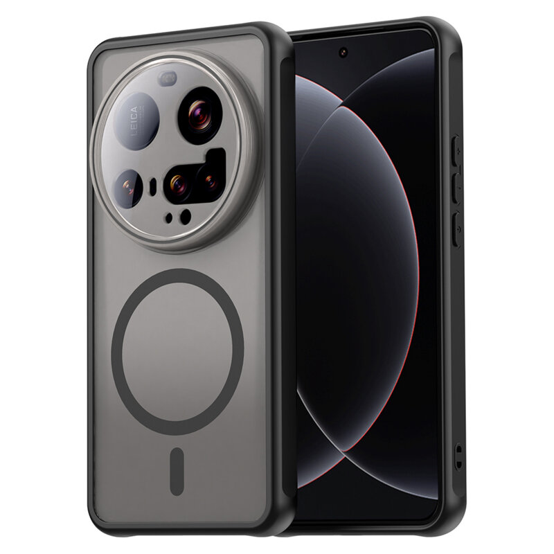 Husa Xiaomi 15 Ultra Techsuit HaloFrost II MagSafe, negru