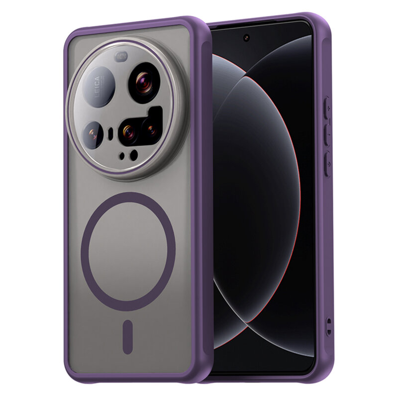 Husa Xiaomi 15 Ultra Techsuit HaloFrost II MagSafe, mov