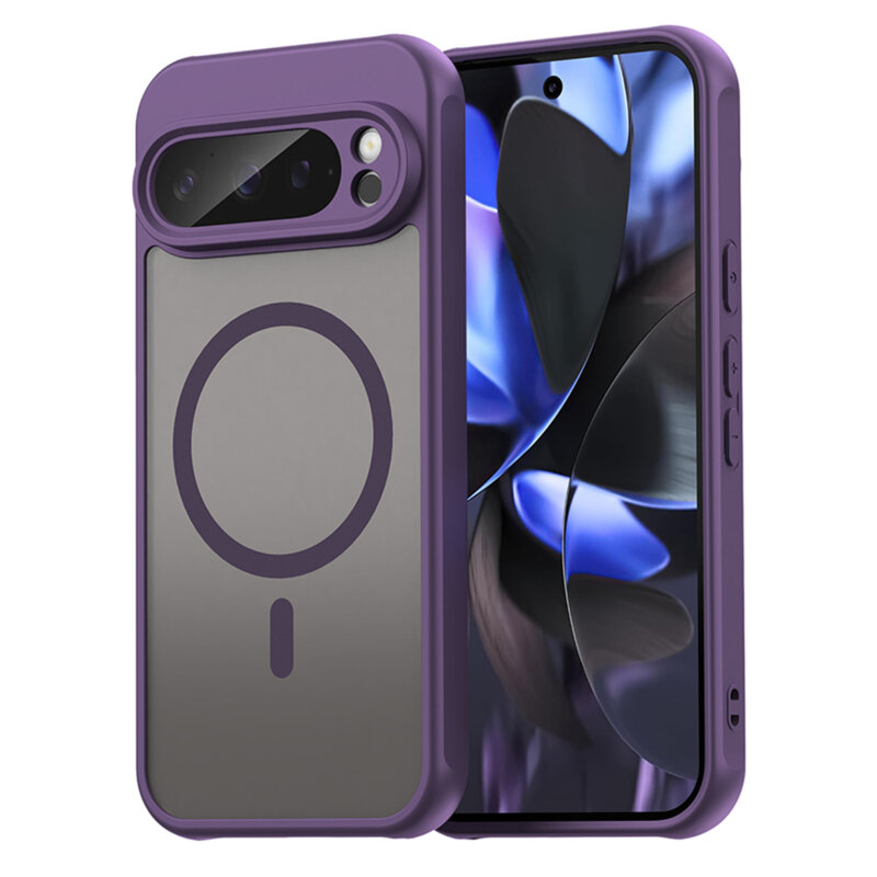 Husa Google Pixel 9 Pro Techsuit HaloFrost II MagSafe, mov