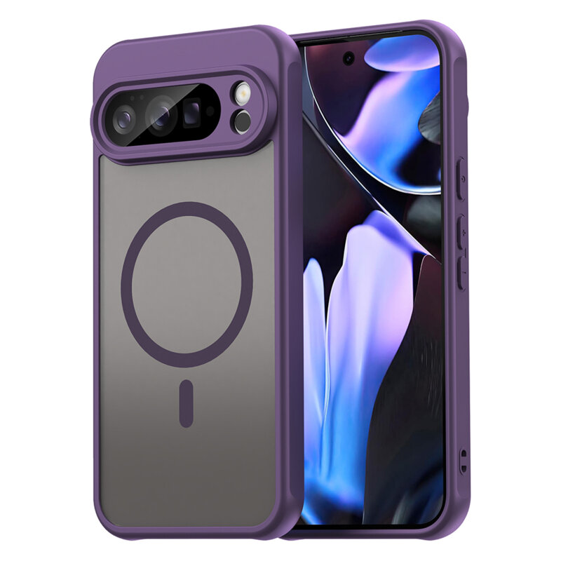 Husa Google Pixel 10 Pro XL Techsuit HaloFrost II MagSafe, mov