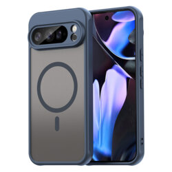 Husa Google Pixel 10 Pro XL Techsuit HaloFrost II MagSafe, bleumarin