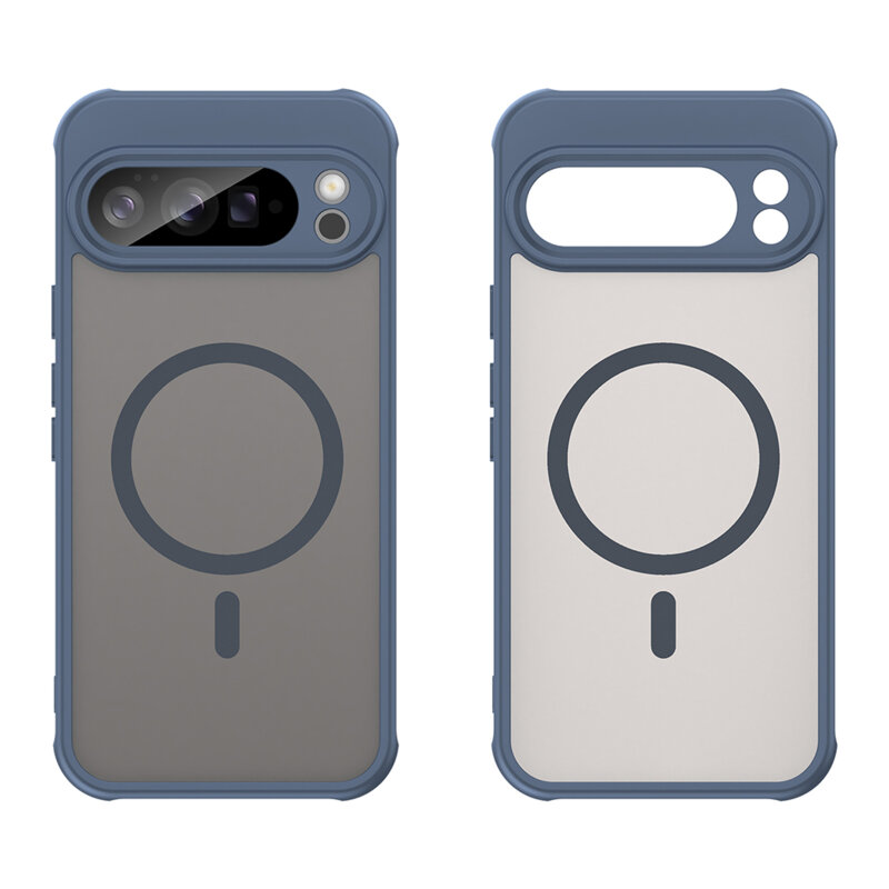 Husa Google Pixel 10 Pro XL Techsuit HaloFrost II MagSafe, bleumarin