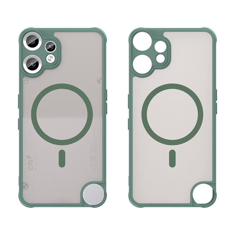 Husa Nothing CMF Phone 2 Pro Techsuit HaloFrost II MagSafe, verde