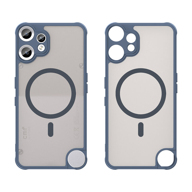 Husa Nothing CMF Phone 2 Pro Techsuit HaloFrost II MagSafe, bleumarin