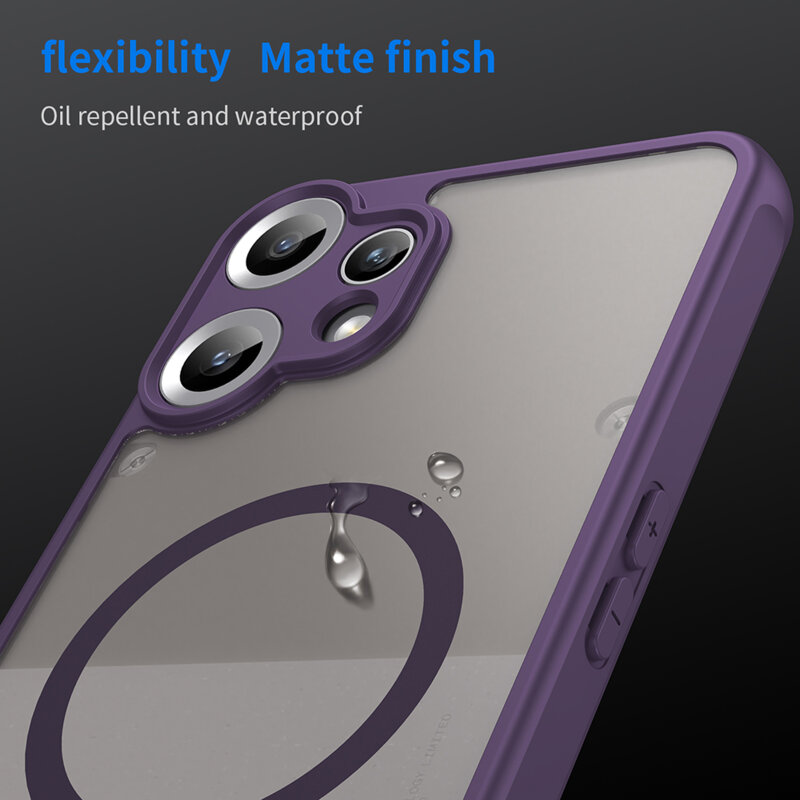 Husa Nothing CMF Phone 2 Pro Techsuit HaloFrost II MagSafe, mov