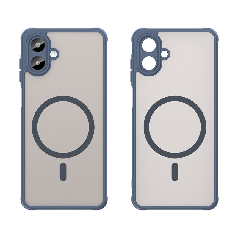 Husa Samsung Galaxy A07 4G Techsuit HaloFrost II MagSafe, bleumarin