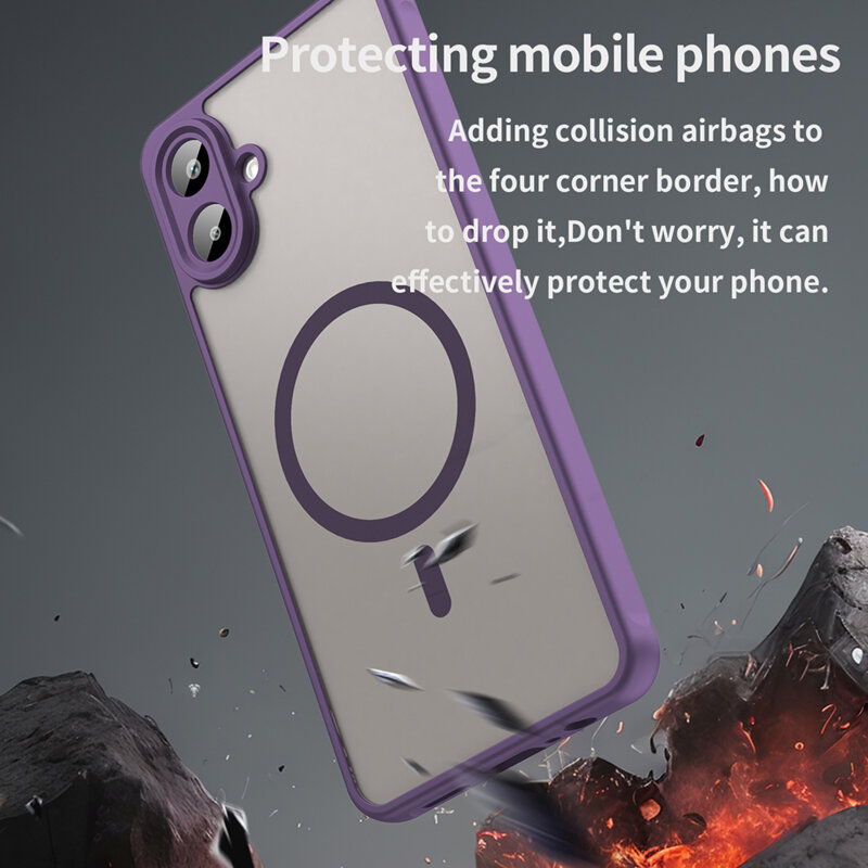 Husa Samsung Galaxy A07 4G Techsuit HaloFrost II MagSafe, mov