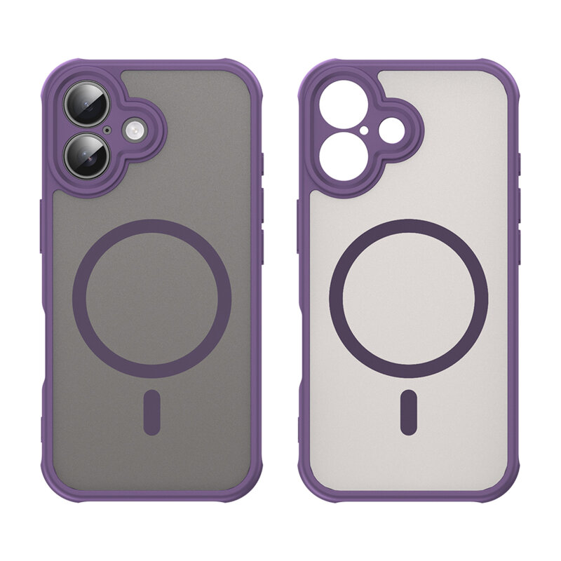 Husa iPhone 16 Plus Techsuit HaloFrost II MagSafe, mov