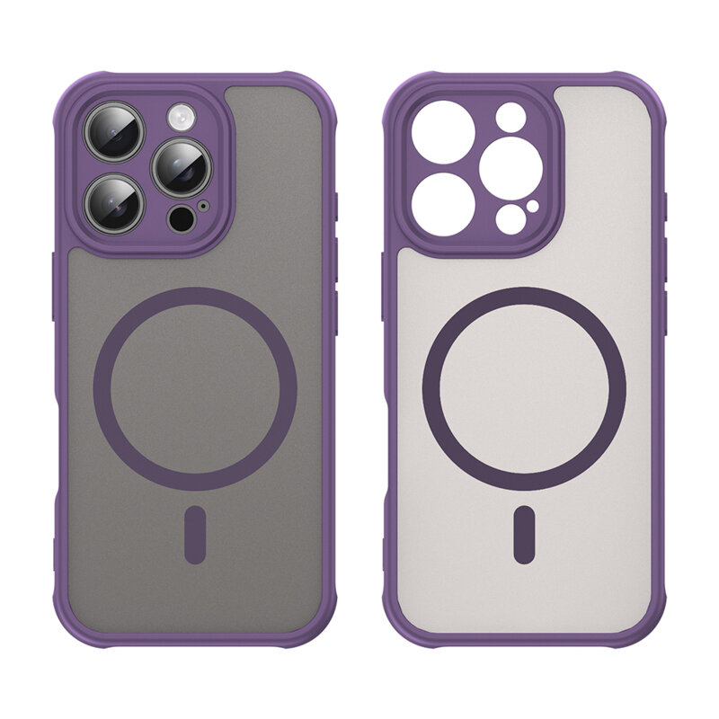 Husa iPhone 16 Pro Techsuit HaloFrost II MagSafe, mov