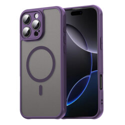 Husa iPhone 16 Pro Max Techsuit HaloFrost II MagSafe, mov
