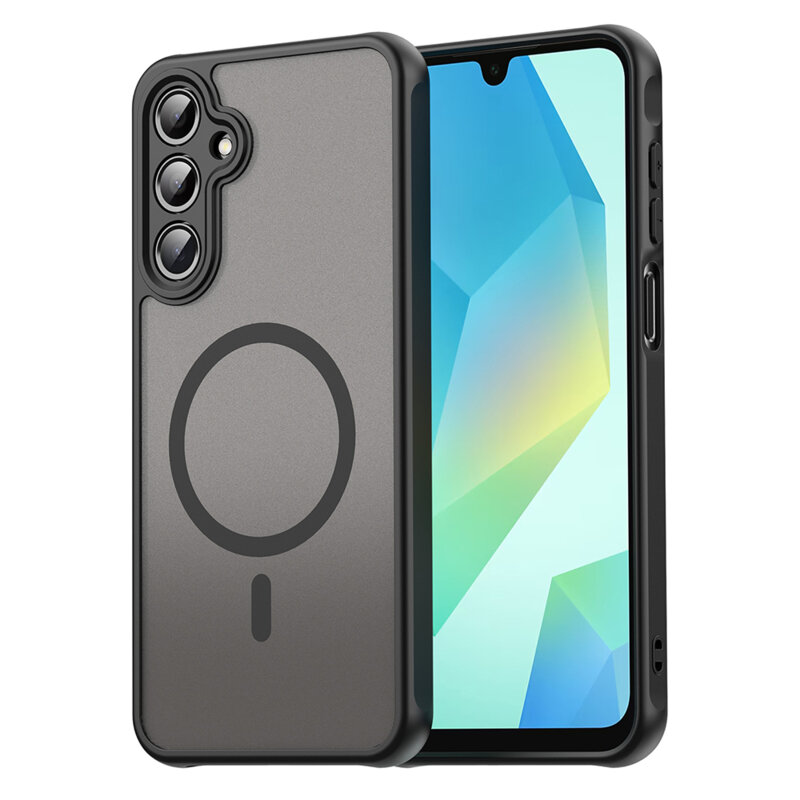 Husa Samsung Galaxy A16 5G Techsuit HaloFrost II MagSafe, negru
