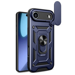 Husa iPhone 17 Air protectie camera Techsuit CamShield Series, albastru