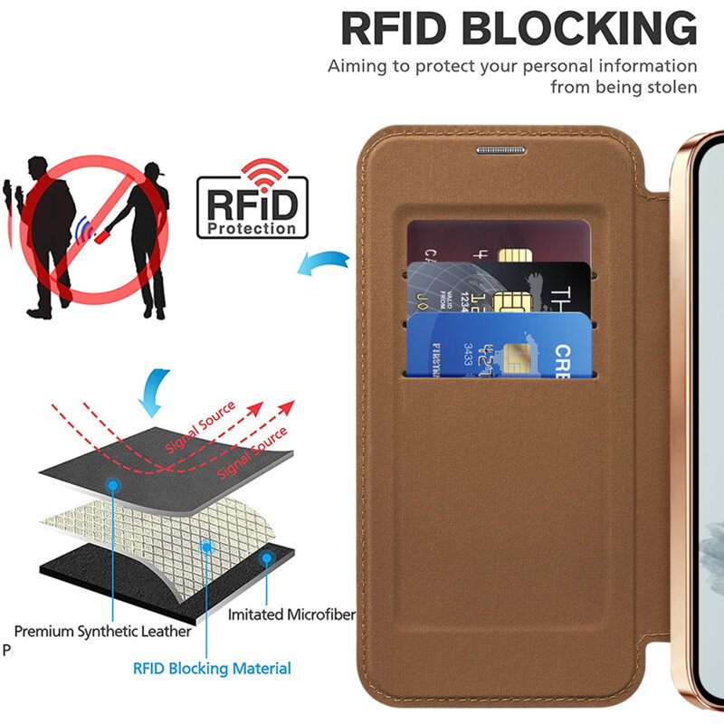 Husa Google Pixel 9a Techsuit SmartMag Book Case, maro