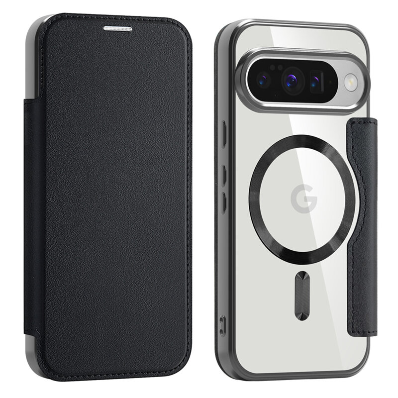 Husa Google Pixel 10 Techsuit SmartMag Book Case, negru