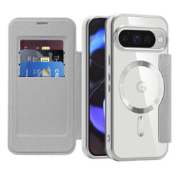 Husa Google Pixel 10 Pro Techsuit SmartMag Book Case, gri