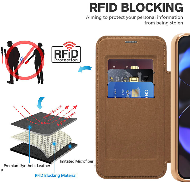 Husa Google Pixel 10 Pro XL Techsuit SmartMag Book Case, maro