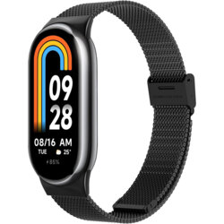 Curea Xiaomi Mi Band 8 NFC Techsuit, negru, W022