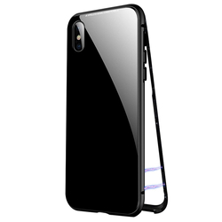 Husa iPhone XS Magneto Series - Negru