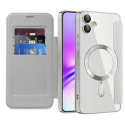 Husa Samsung Galaxy A05 Techsuit SmartMag Book Case, gri