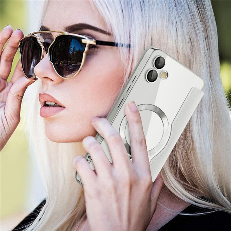 Husa Samsung Galaxy A05 Techsuit SmartMag Book Case, gri